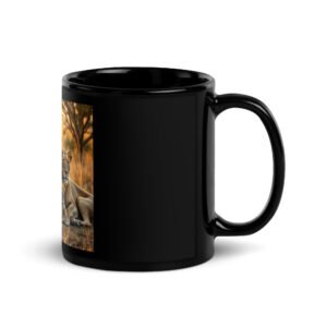 Black Glossy Mug